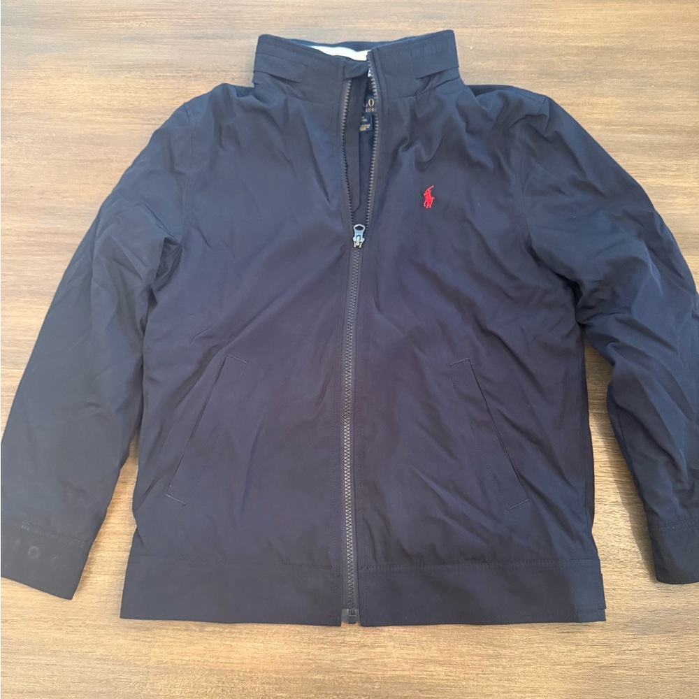 Polo Ralph Lauren Navy Blue Jacket Boys Size 10/12